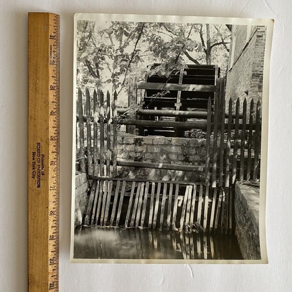 c1970 Original Water Mill Black White Photographs Steven Willhite Set of 2 - Picture 8 of 12